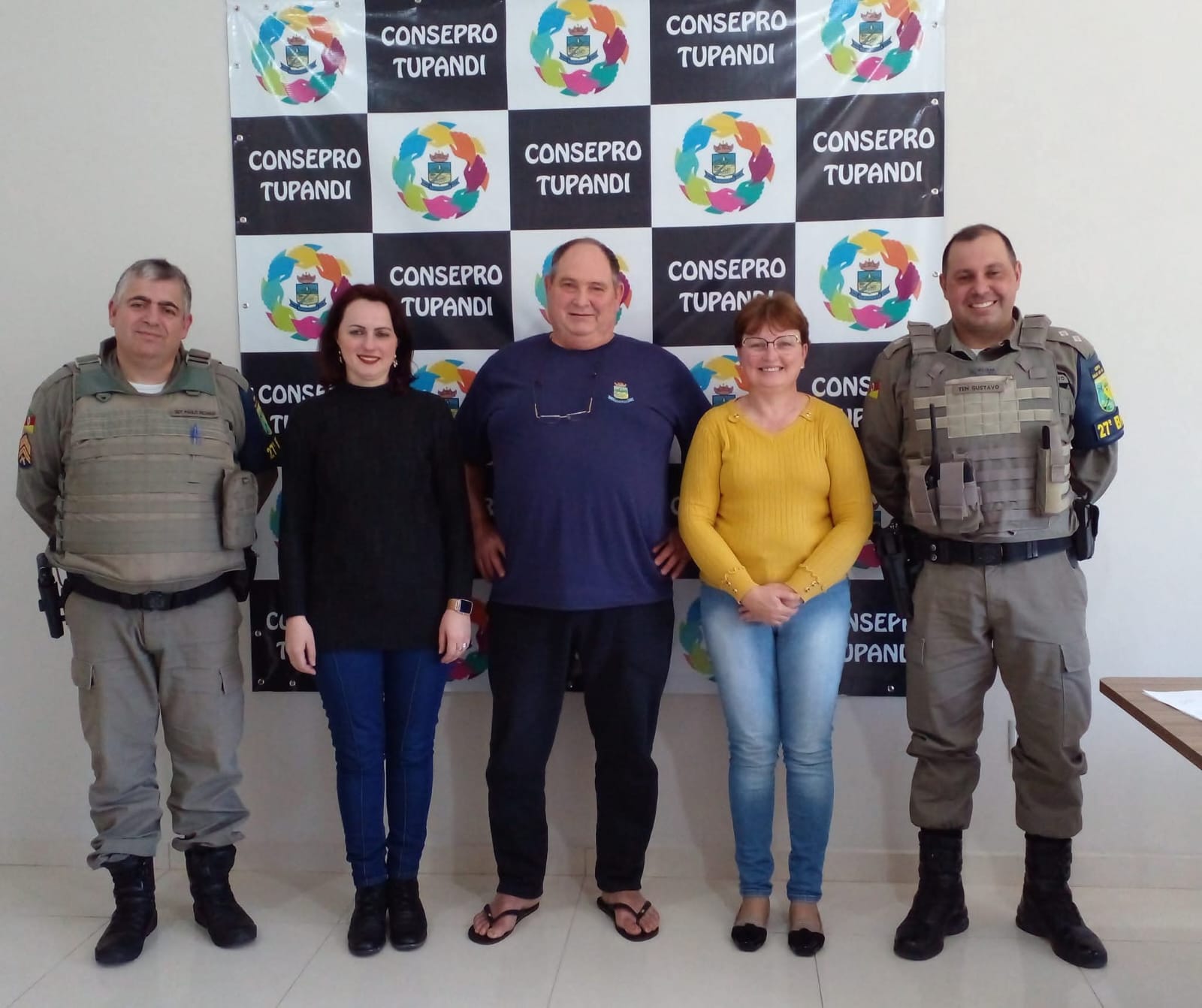 CONSEPRO com militares do 27º BPM
