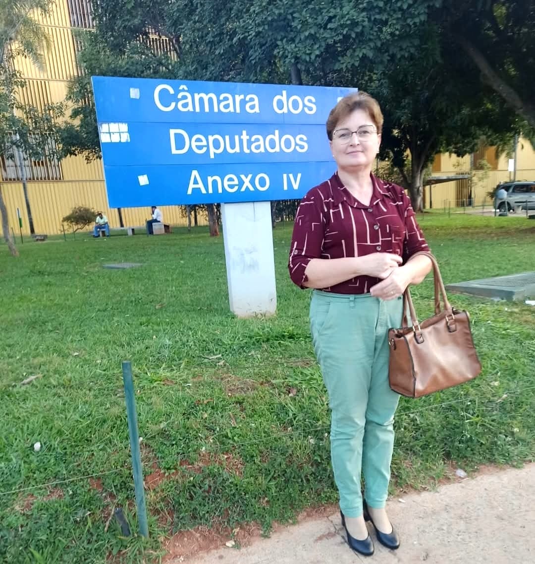 Mara Kaspary em Brasília, 2023
