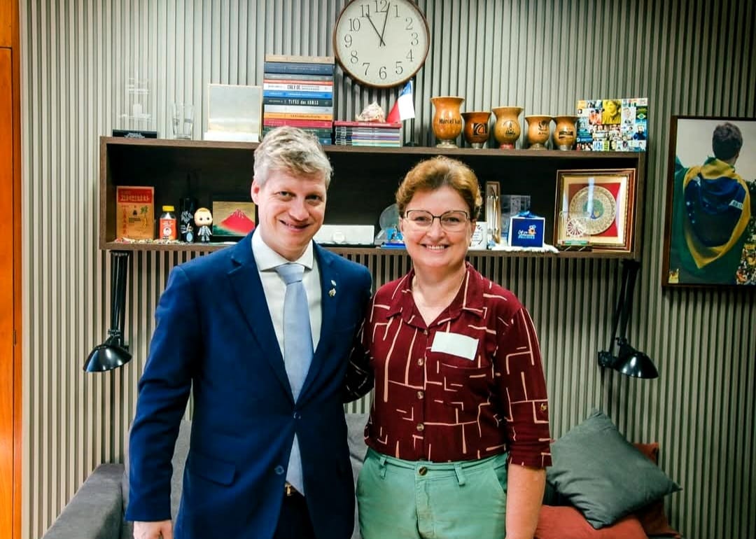 Mara Kaspary em Brasília, 2023